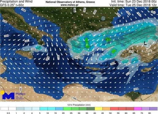 rain result