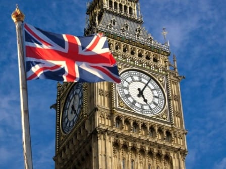 Big Ben and Union Jack