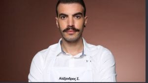 Ο παίκτης του Masterchef 5 Αλέξανδρος Συνοδινός