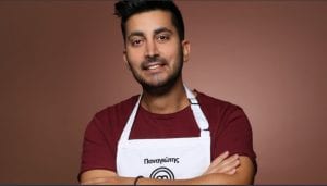 Ο παίκτης του Masterchef 5 Παναγιώτης Τζαμαλής