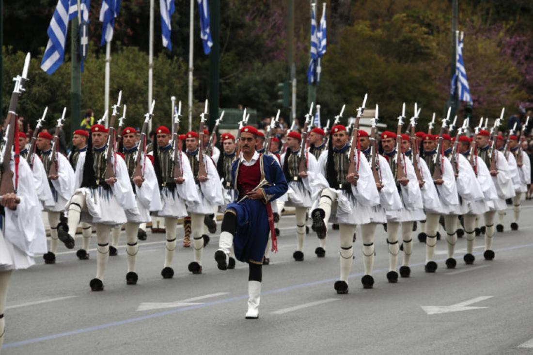 την παρέλαση για τα 200 χρόνια Ελληνική Επανάσταση θα παρακολουθήσουμε από τα κανάλια και ειδκότερα απο την ερτ