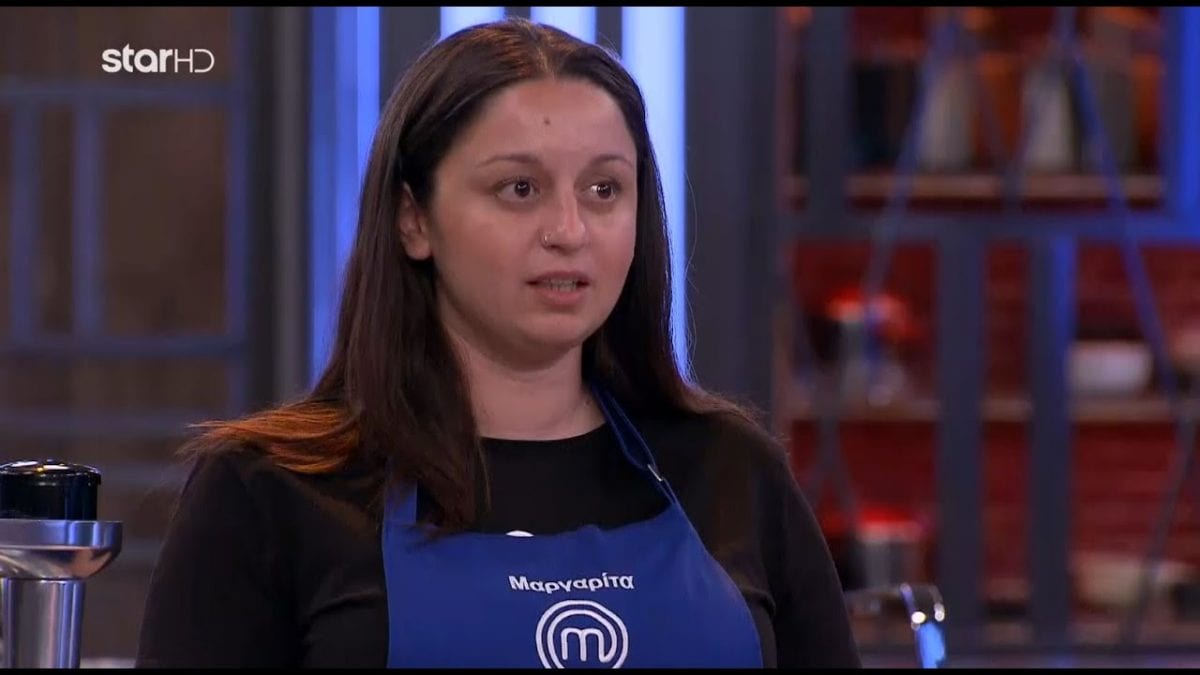 Η Μαργαρίτα σε πλάνο από το MasterChef 5