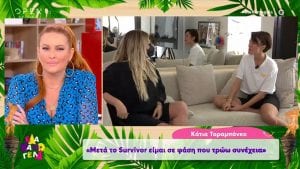 Η Κάτια Τραμπάνκο μιλάει για το φαγητό στο Survivor