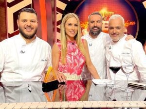 Οι κριτές και η παρουσιάστρια του Game of Chefs