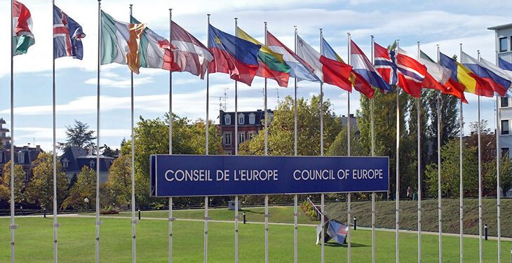 Council of Europe member States flags / Drapeaux des Etats membres du Conseil de l'Europe