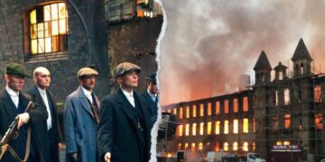 Dalton Mills πλατό Peaky Blinders