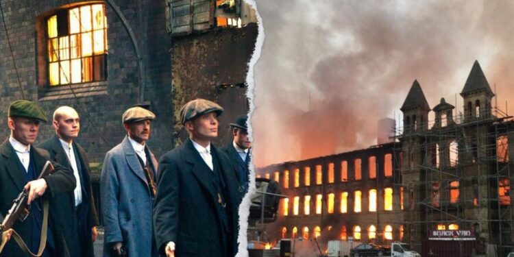 Dalton Mills πλατό Peaky Blinders