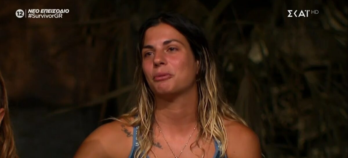 Η Σταυρούλα αποχώρησε από το Survivor