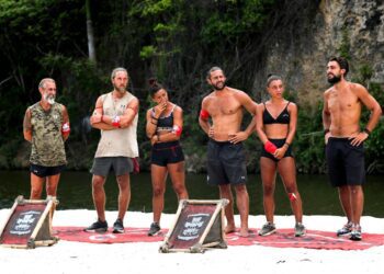 survivor Νίκος Μπάρτζης και κόκκινη ομάδα