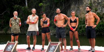 survivor Νίκος Μπάρτζης και κόκκινη ομάδα